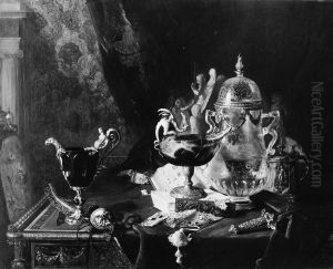 Objetos artisticos do Louvre by Blaise Alexandre Desgoffe