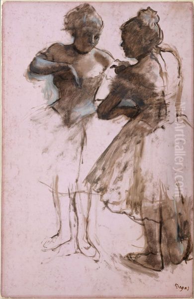 Two Dancers - view 1