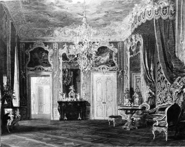Project for a Room for King Ludwig II (1854-1886) of Bavaria - view 1