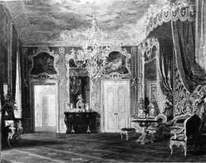 Project for a Room for King Ludwig II (1854-1886) of Bavaria by Gyula Benczur