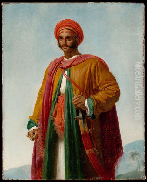 Study for "Portrait of an Indian" - view 1