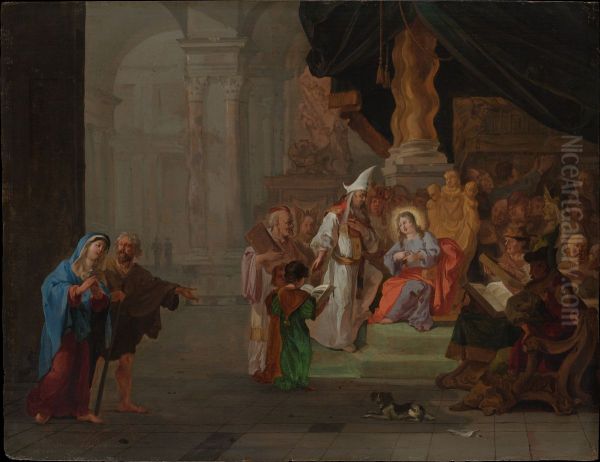 Christ among the Doctors - view 1