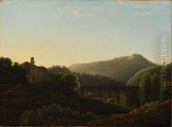 The Bridge at La Cava, Kingdom of Naples - view 1