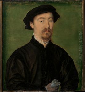 Portrait of a Man with Gloves