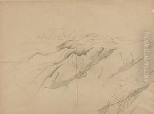 Spanish Landscape-the Sierra, Done Near Yegen by Dora Carrington