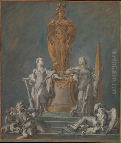 Study for a Monument to a Princely Figure - view 1