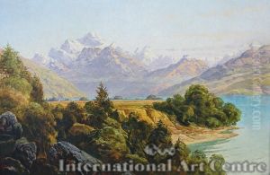 Mt Earnslaw, Lake Wakatipu by George William Carrington