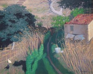Maison et roseaux by Felix Vallotton