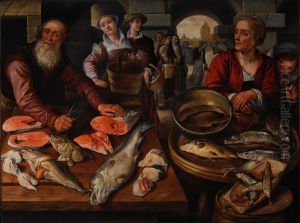 Fish Market by Joachim Beuckelaer
