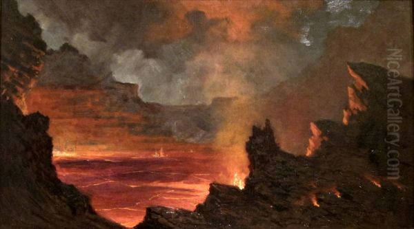 Halema'uma'u Crater, Kilauea Volcano - view 1