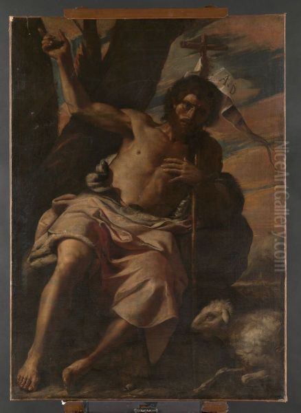 Saint John the Baptist Preaching - view 1