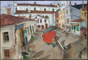The Marketplace, Vitebsk by Marc Chagall