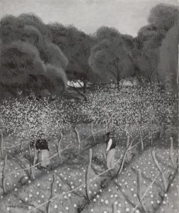 Flowering Peach Trees, Provence by Felix Vallotton