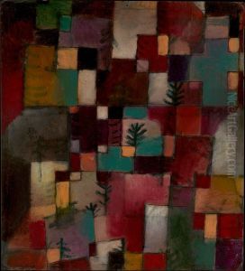 Redgreen and Violet-Yellow Rhythms by Paul Klee
