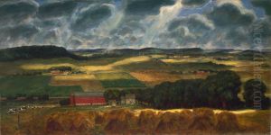 Wisconsin Landscape by John Steuart Curry