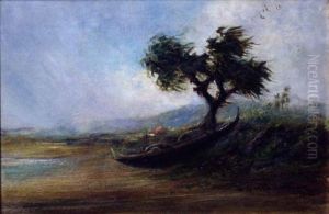 Beached Canoe, Squall Beyond