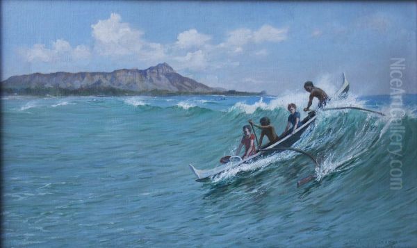 Canoe Surfing, Waikiki - view 1