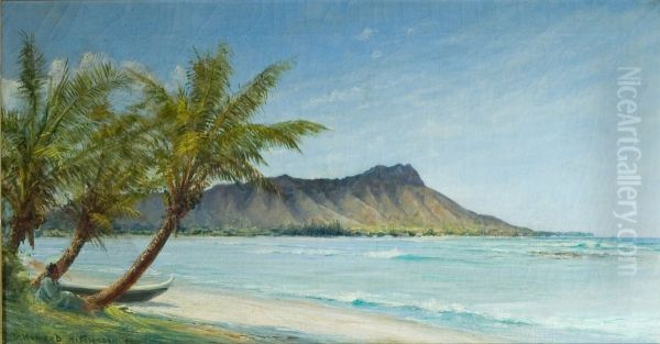 Waikiki Beach in Sunlight - view 1