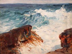 'Washing Surf - Lava Rock, Puna Coast of Hawaii' by D. Howard Hitchcock