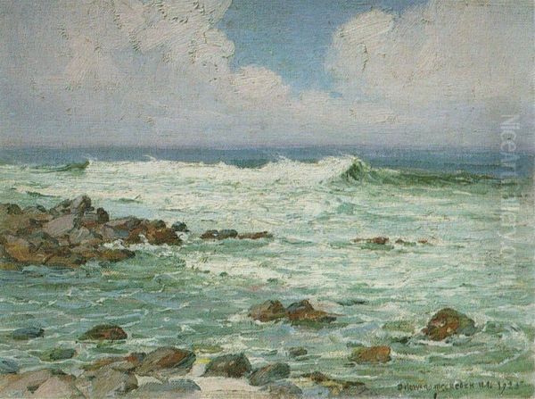 Waves on Windward Oahu - view 1