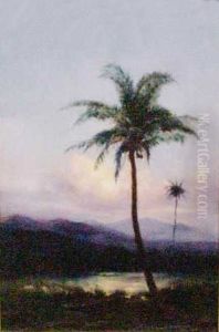 Big Island Landscape by D. Howard Hitchcock