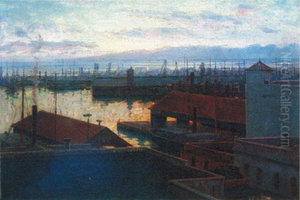 Harbor at Sunset Harbor at Sunset