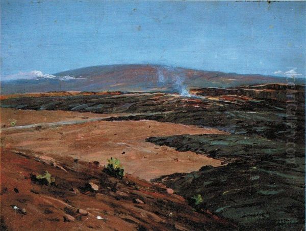 Kilauea from Our Camp - view 1