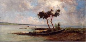 Beached Canoe, Hilo Bay