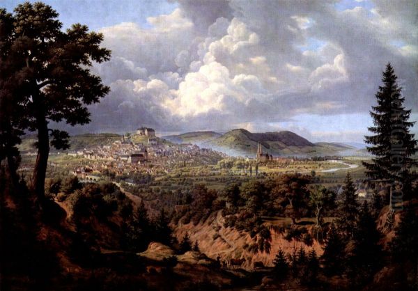 Marburg, Ansicht von Sudosten - view 1