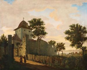 Stadtturm und Stadtmauer von Uberlingen am Bodensee