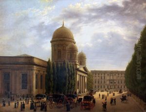 The cathedral church in Berlin by Carl Hasenpflug