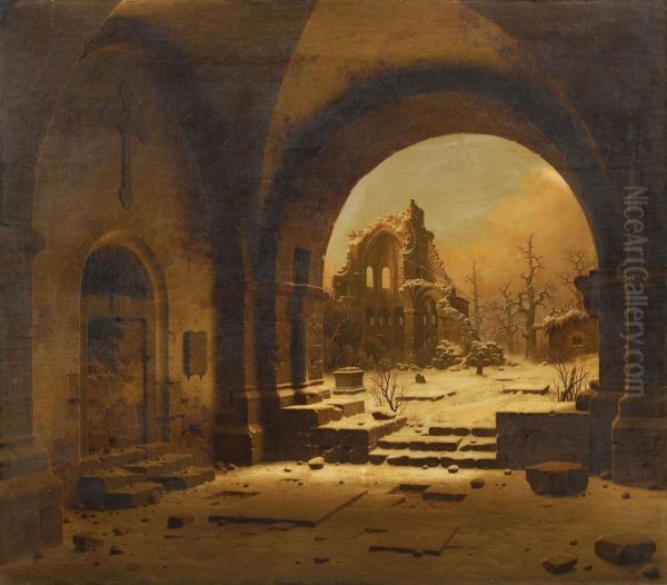 Ruine des Klosters Heisterbach - view 1