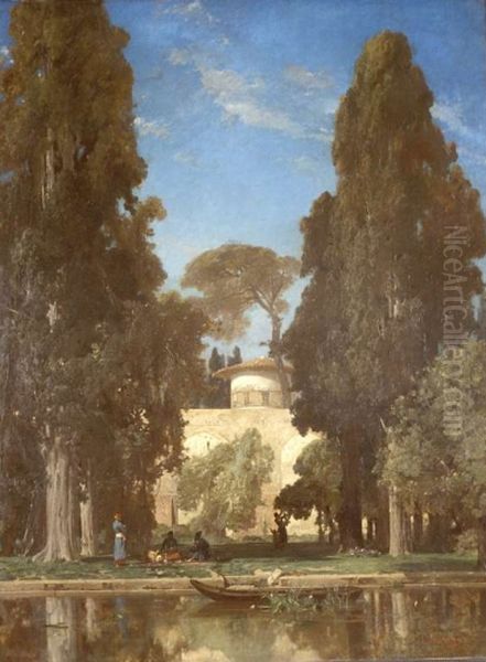 Derelict Gardens in Ashraf (Persia) - view 1
