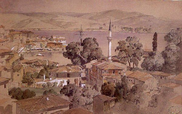 Panorama de la baie et du village de Tarabya. - view 1