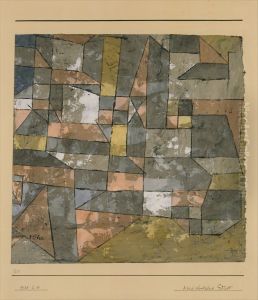North German City by Paul Klee