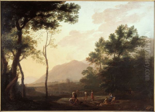 Dancers in a Landscape - view 1