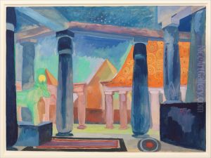 Stage Design for Cleopatra by Robert Delaunay