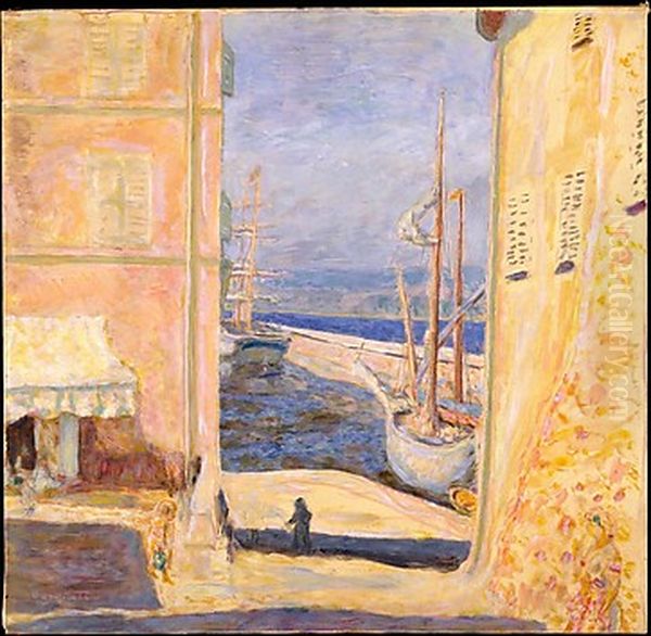 View of The Old Port, Saint-Tropez - view 1