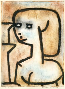 Girl in Mourning