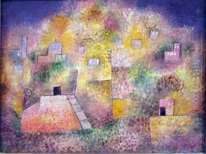 Oriental pleasure garden by Paul Klee