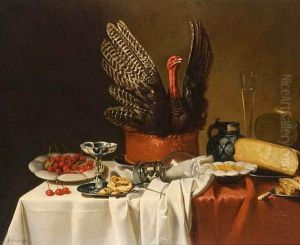 Still life with a turkey pie Still life with a turkey pie