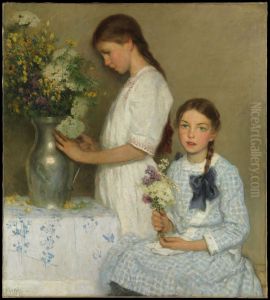 Flowers of the Field by F. Luis Mora
