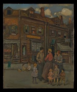 Street Group by Jerome Myers