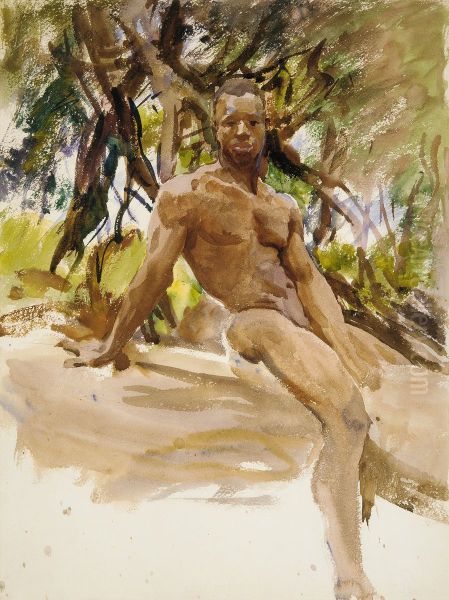 Man and Trees, Florida - view 1