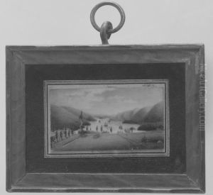 United States Military Academy at West Point, Looking South by George Catlin