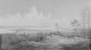 View of New York from New Jersey by Asher Brown Durand
