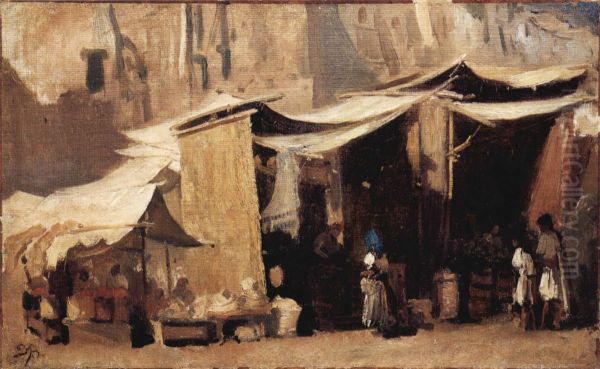 Strassenszene in Algier - view 1