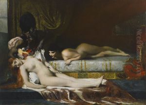 Eifersucht im Serail by Fernand Cormon