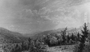 From the Flume House, Franconia, New Hampshire by William Trost Richards