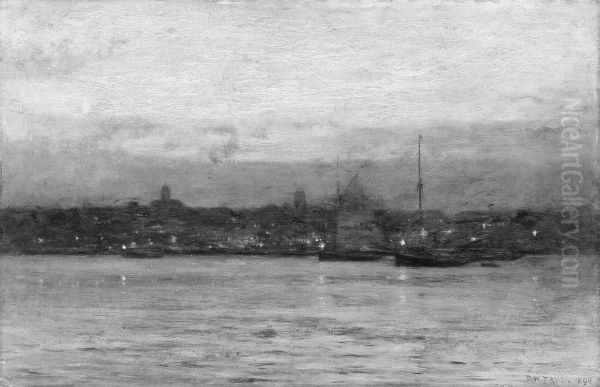 Evening, New Bedford Harbor - view 1